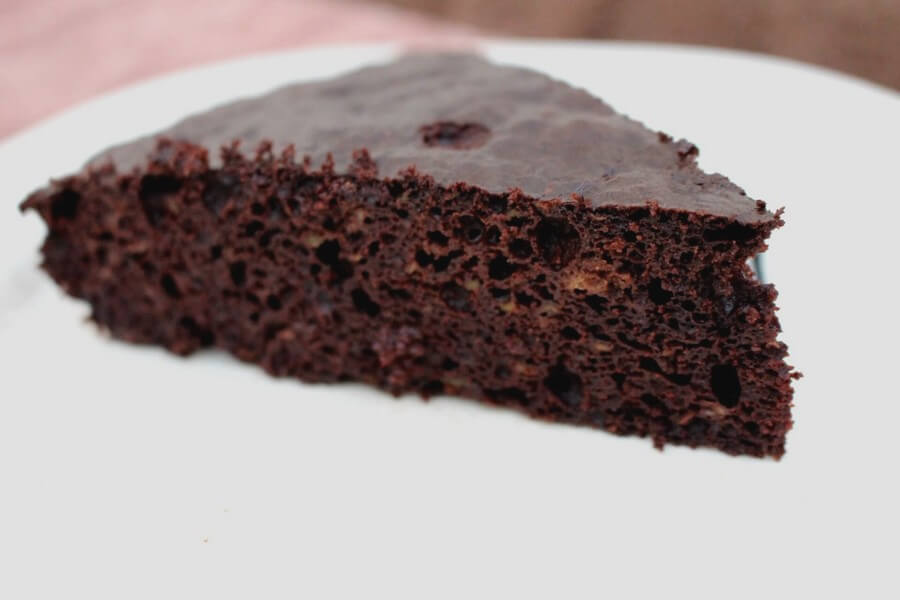 Gâteau au chocolat courgette farine IG bas